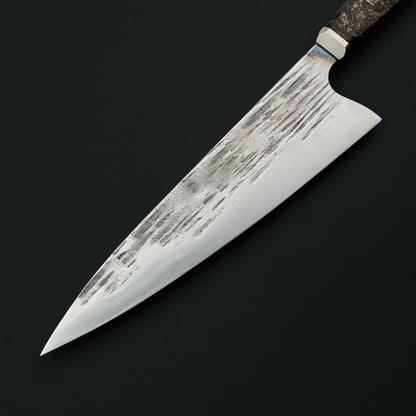 Gyuto 240mm 1.2419 Mono Titanium and Hempwood