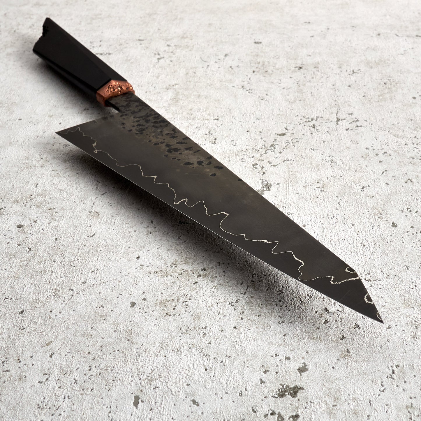 made by karyś X Oblivion Blades Gyuto 230mm OB 80crv2 Textured Go Mai – view 6