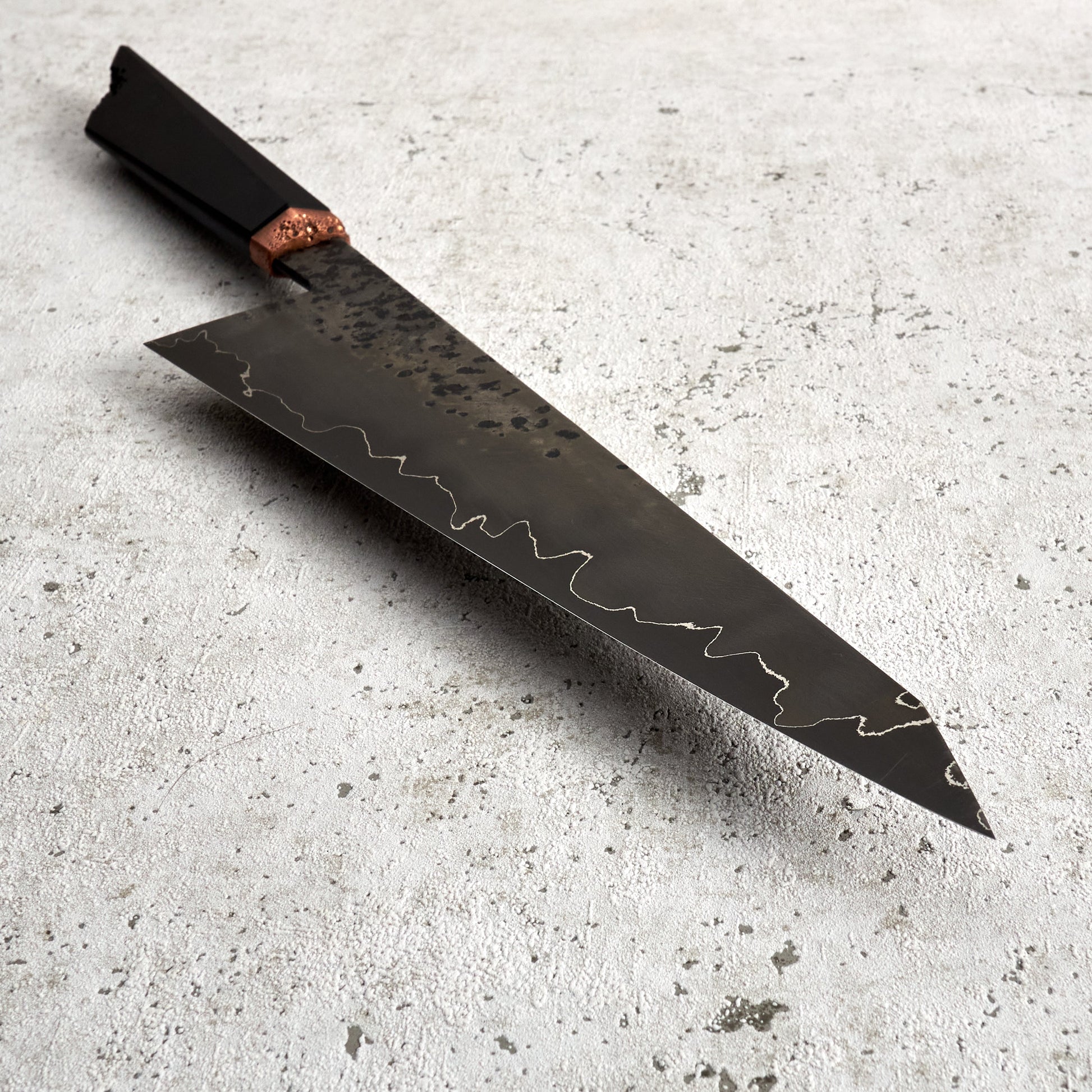 made by karyś X Oblivion Blades Gyuto 230mm OB 80crv2 Textured Go Mai – view 6
