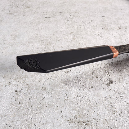 made by karyś X Oblivion Blades Gyuto 230mm OB 80crv2 Textured Go Mai – blade close-up