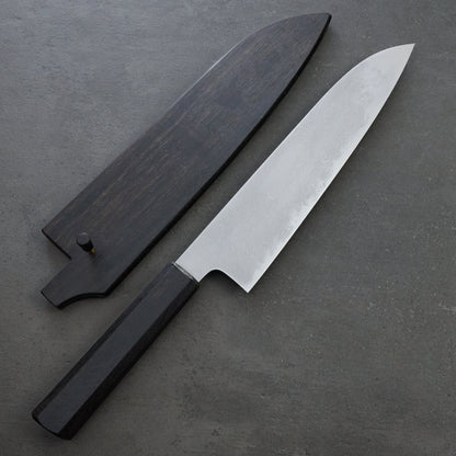Gyuto 230mm SanMai Damascus Twist 135Cr3 Full Polish – view 7
