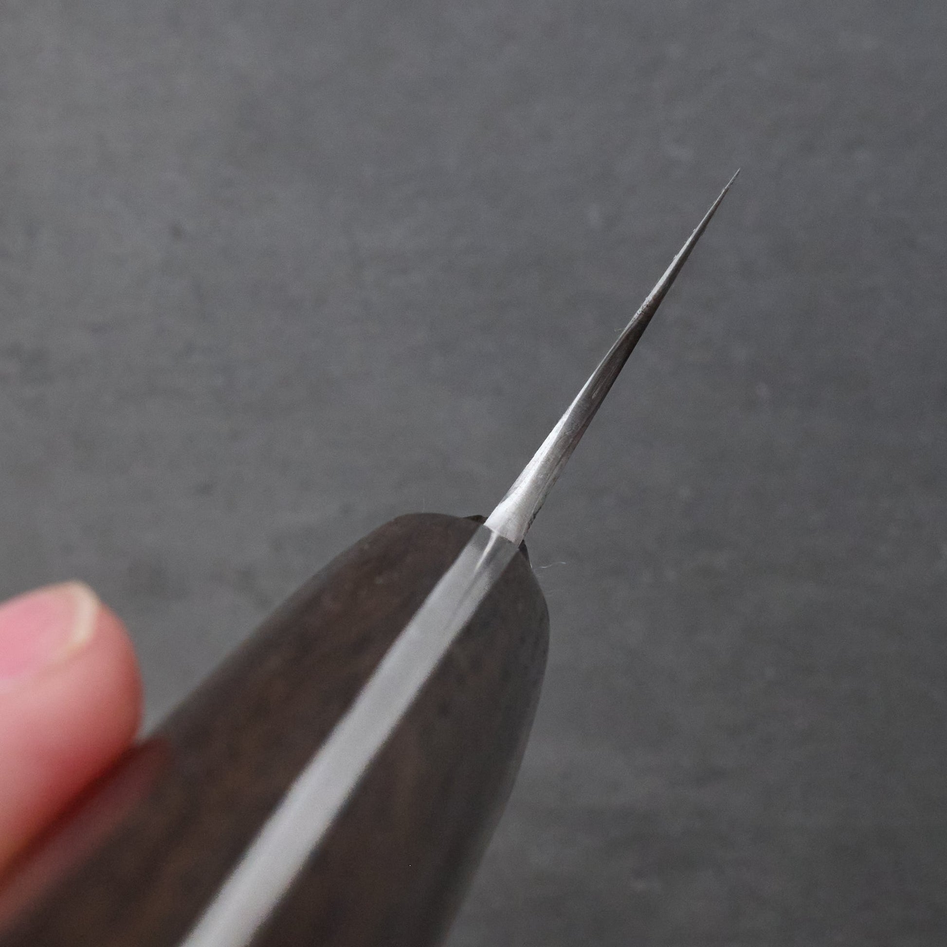 Gyuto 230mm Stainless SanMai Apex Ultra – side profile