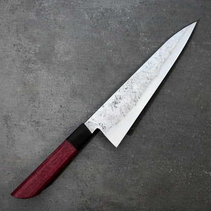 Gyuto 230mm Takedown Purple Heart & African Blackwood