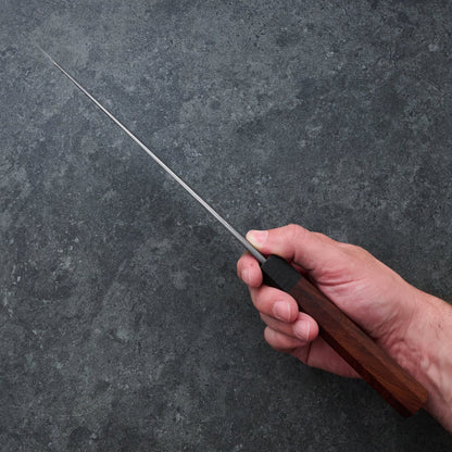 Gyuto 235mm 50 Layer Damascus Ironwood – detail view