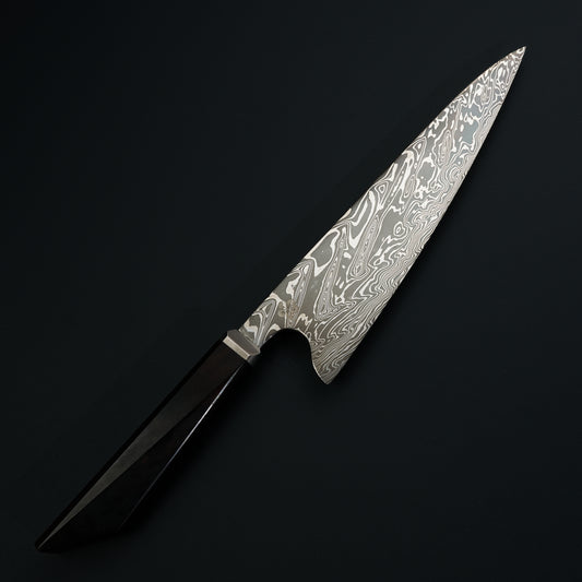 Gyuto 235mm 98-Layer Apex Ultra + ProCut Damascus Ebony & Titanium