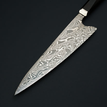 Gyuto 235mm 98-Layer Apex Ultra + ProCut Damascus Ebony & Titanium