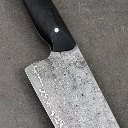 Gyuto 235mm Damascus and Apex Ultra GoMai – detail view