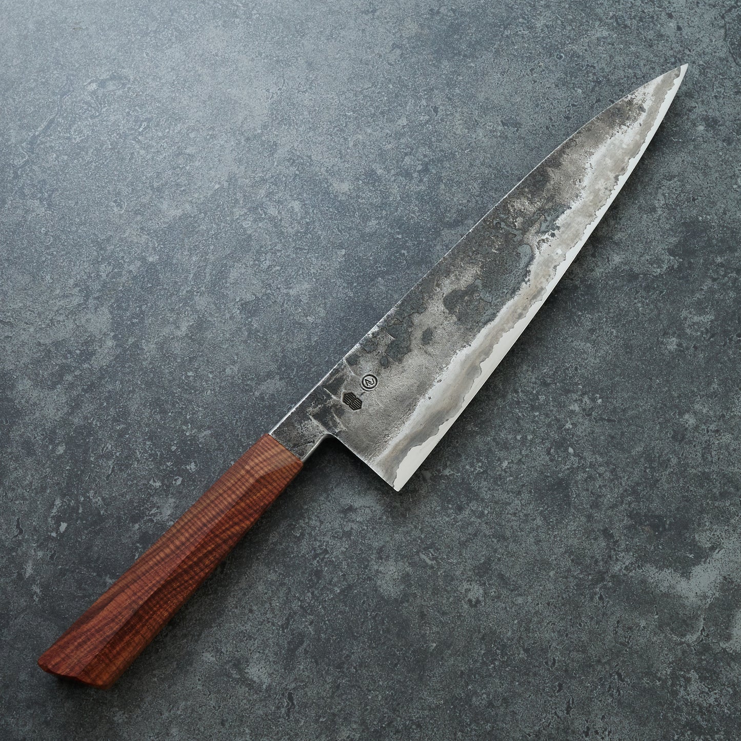 Gyuto 235mm San Mai Wrought Apex Ultra Gidgee High Polish