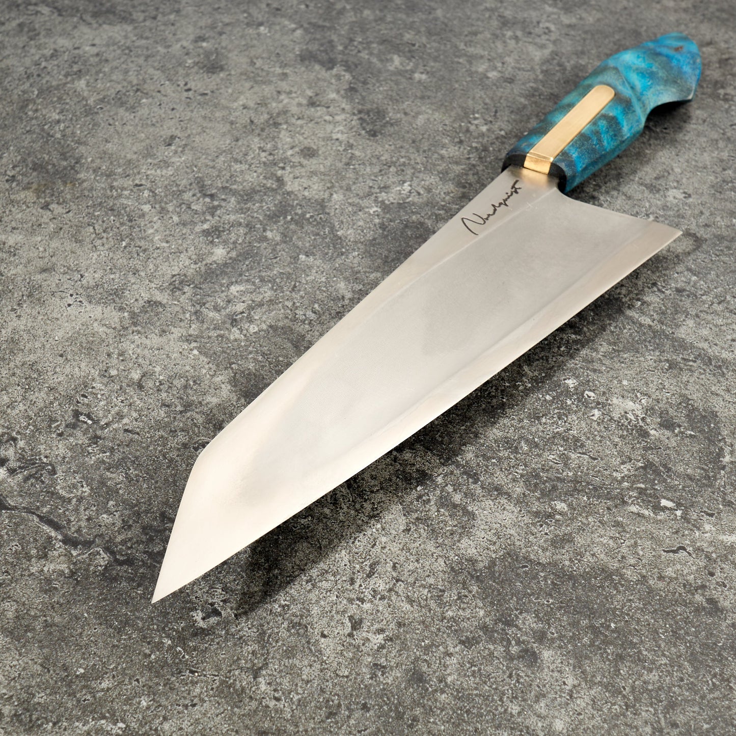 Gyuto 245mm 'S' Grind – detail view