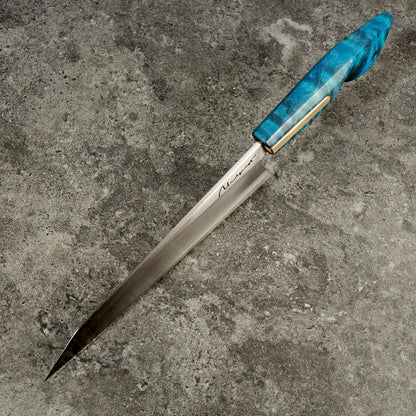 Gyuto 245mm 'S' Grind – handle detail