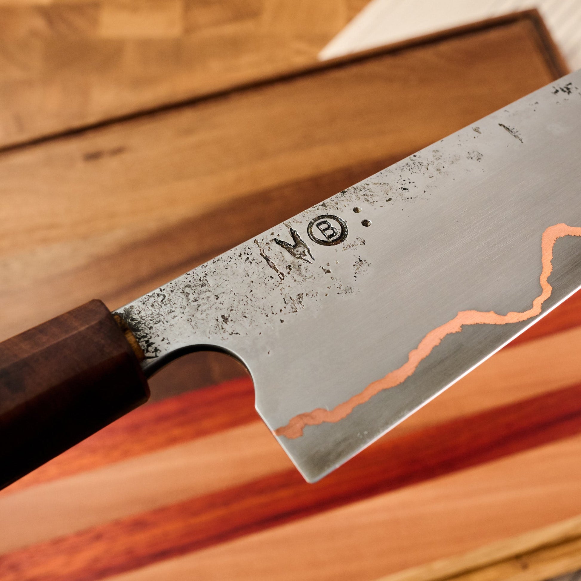 Gyuto 240mm Cru-Core GoMai – handle detail