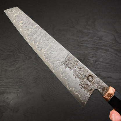 Gyuto 240mm MH Go Mai Damascus, Nickel & Apex Ultra Core – view 6