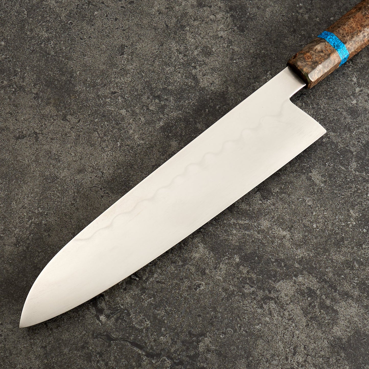 Gyuto 230mm Honyaki 26C3 – side profile