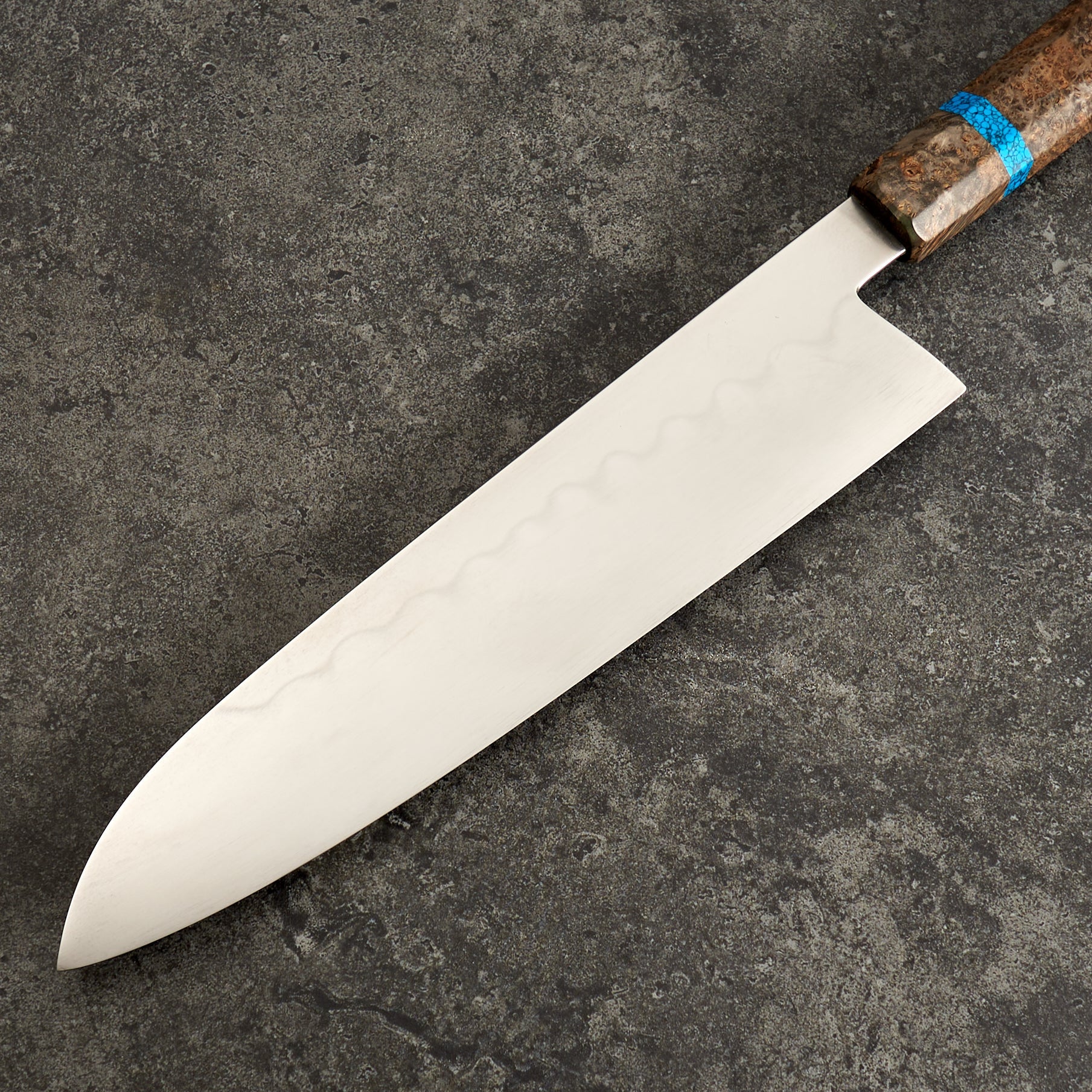 Gyuto 230mm Honyaki 26C3 – side profile