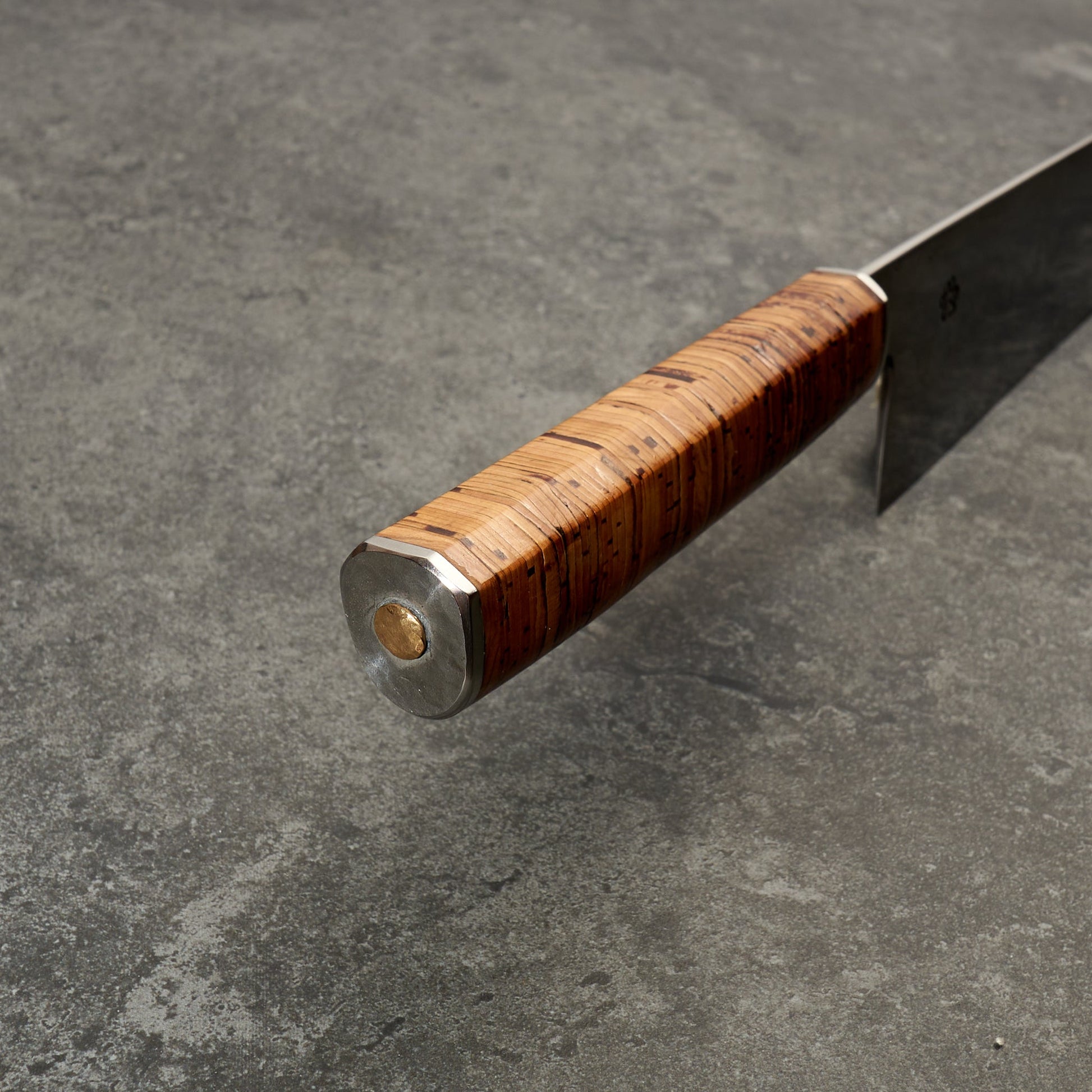 Gyuto 240mm Honyaki - Brute de Forge and Birch Bark – view 7