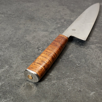 Gyuto 240mm Honyaki - Brute de Forge and Birch Bark – detail view