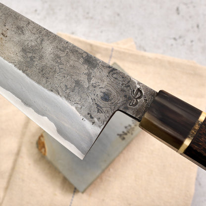Gyuto 240mm Iron Clad Apex Kogatana Set – side profile