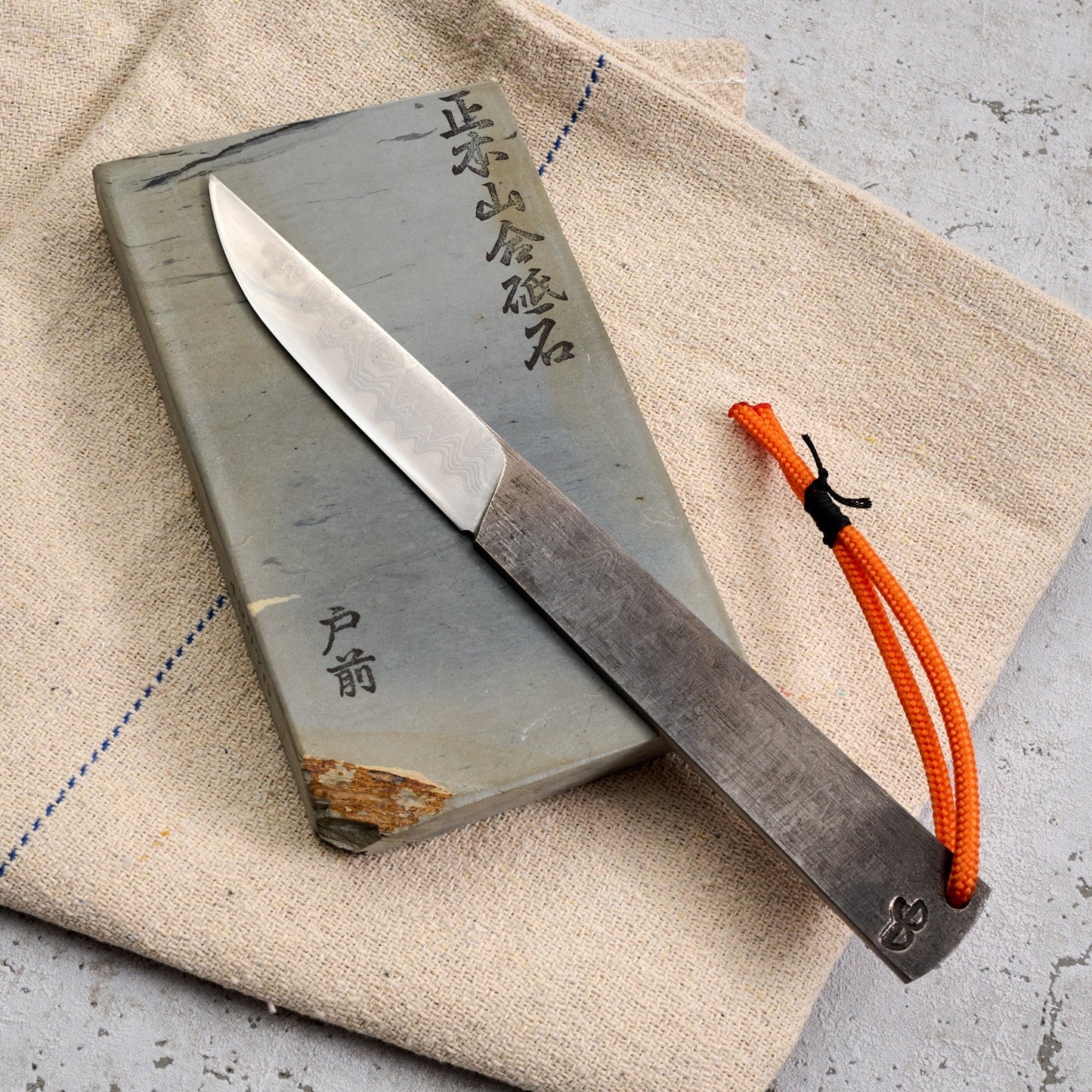 Gyuto 240mm Iron Clad Apex Kogatana Set – handle detail