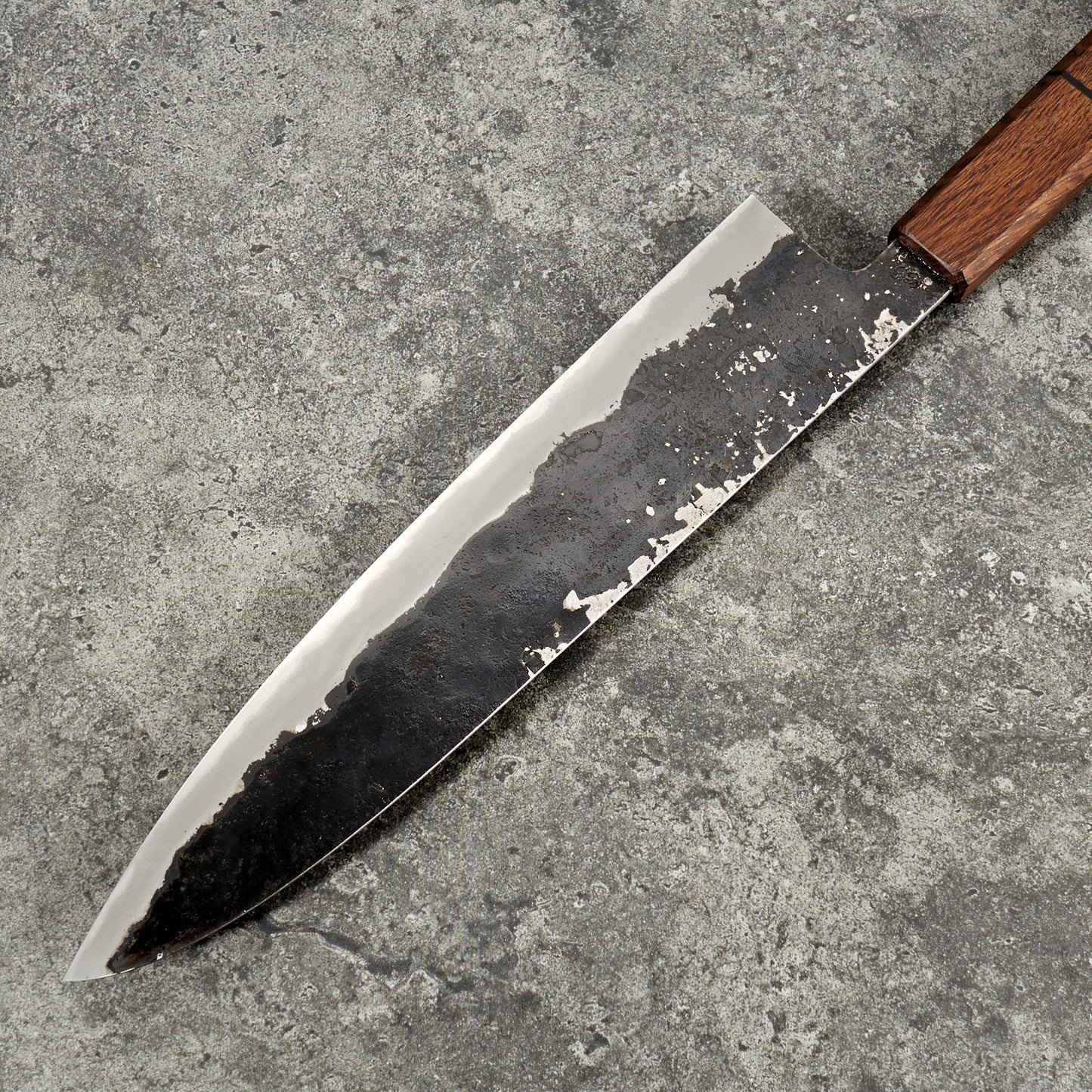 Gyuto 240mm Iron Clad Kurouchi Kasumi – view 8
