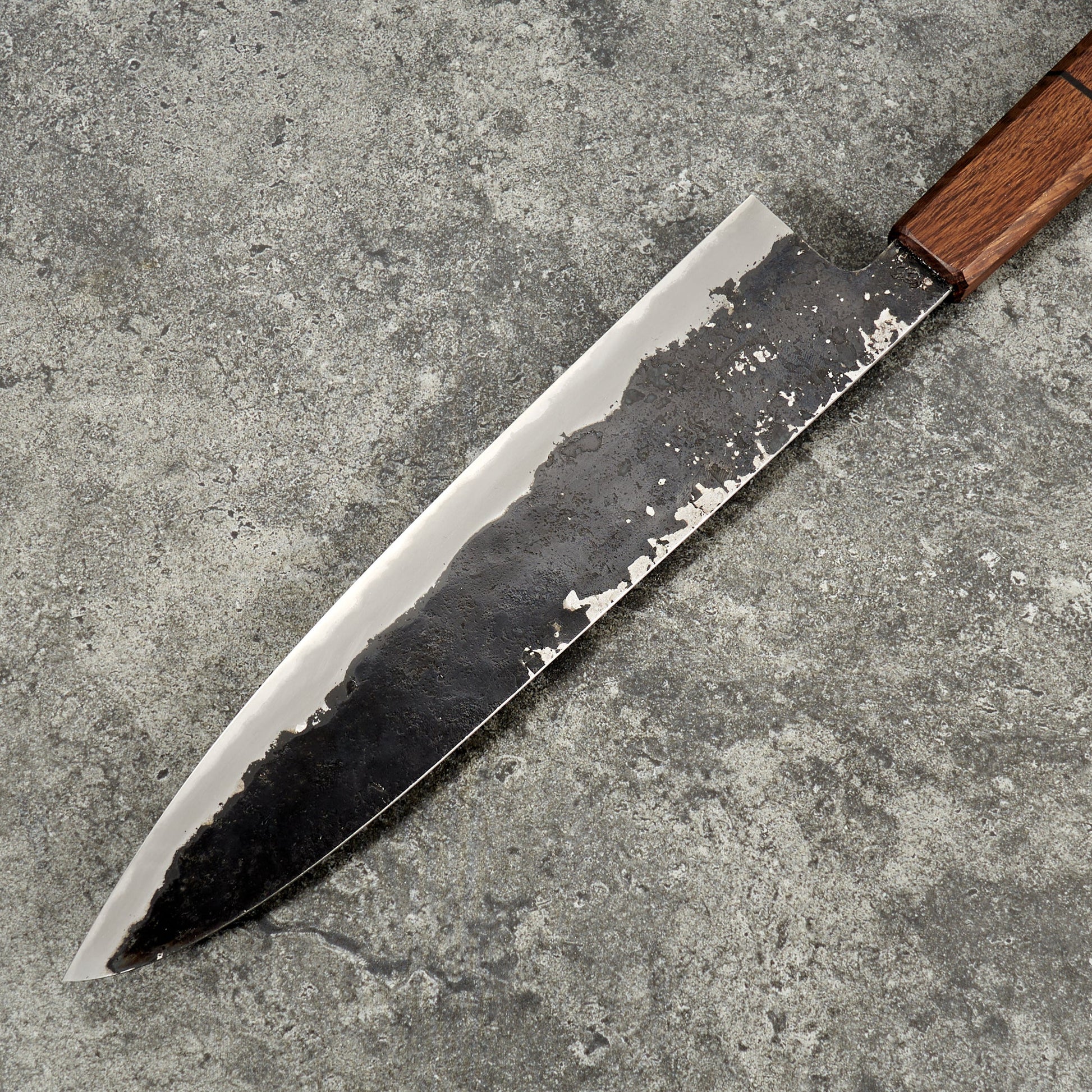 Gyuto 240mm Iron Clad Kurouchi Kasumi – view 8
