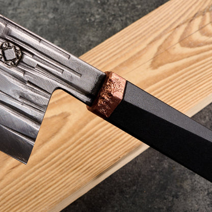 Gyuto 240mm Linear 1.2419 Micarta – detail view