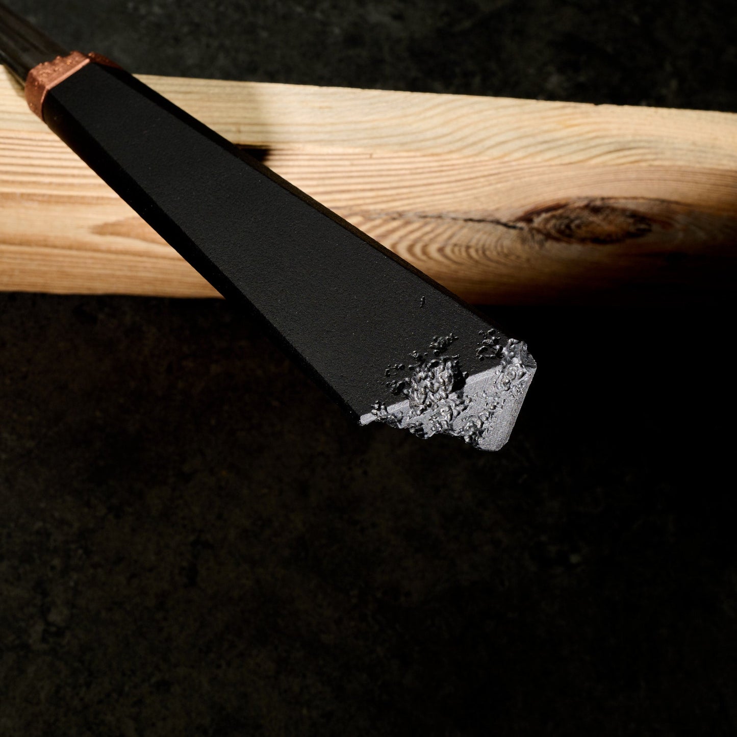 Gyuto 240mm Linear 1.2419 Micarta – side profile