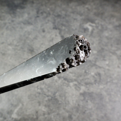 Kiritsuke 240mm Linear 1.2419 Huberite – handle detail