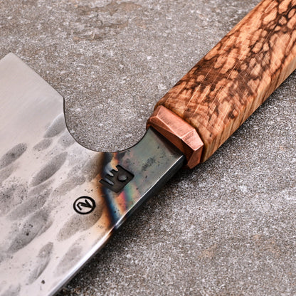 Gyuto 240mm 'Cráitéar' Apex Ultra Mono 'Uillinneacha' – blade close-up