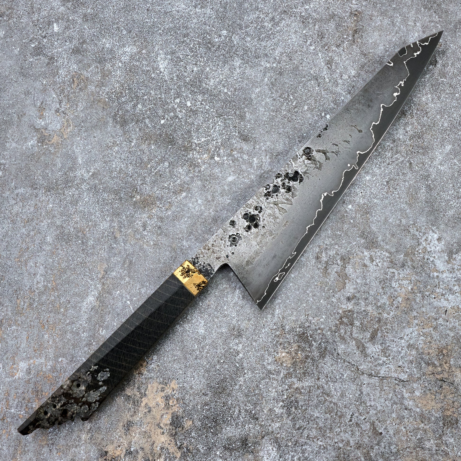 Gyuto 240mm OB Steel 'FRETT' Go Mai