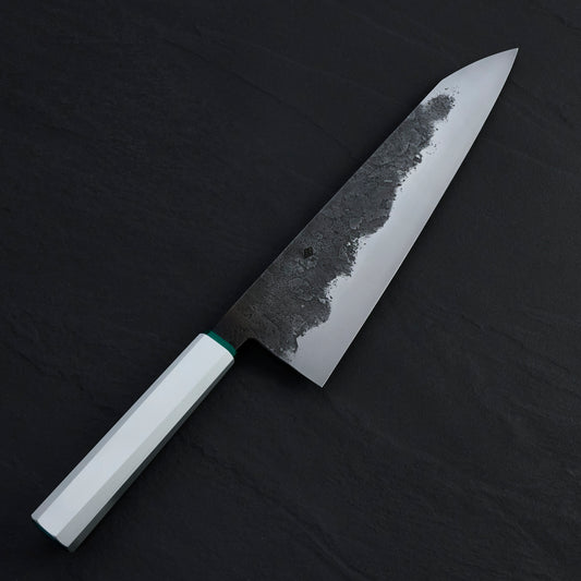 Gyuto 240mm Petrol Mono Take Down