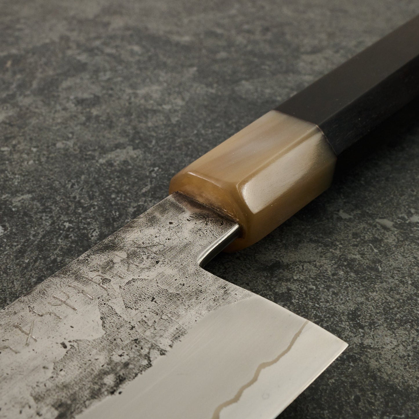 Gyuto 240mm Stainless Clad Apex Ultra Kasumi – detail view