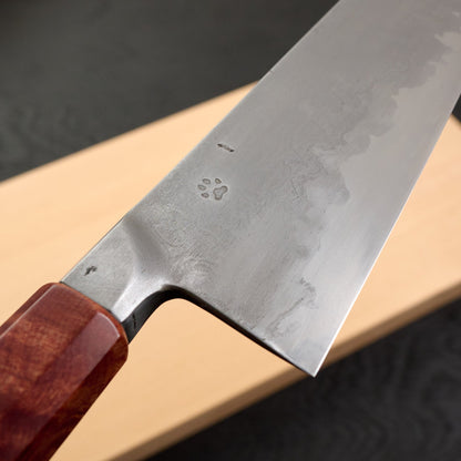 Gyuto 240mm Wrought Iron & Apex Ultra SanMai – detail view