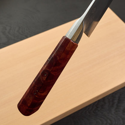 Gyuto 240mm Wrought Iron & Apex Ultra SanMai – handle detail