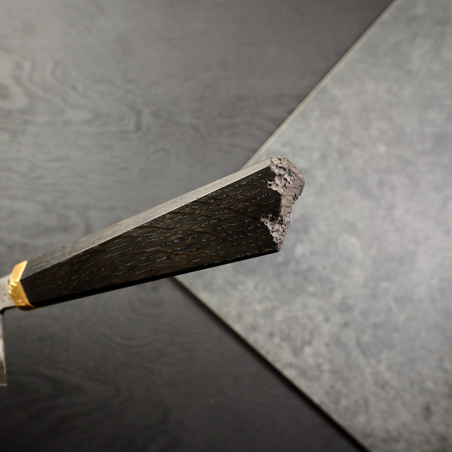Gyuto 240mm SanMai 'Spicy White' – side profile
