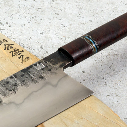 Gyuto 245mm 135Cr3 Honyaki – detail view