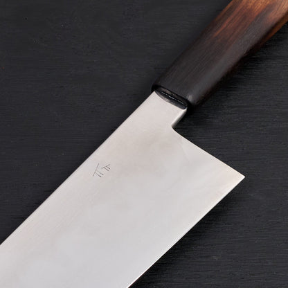 Gyuto 244mm Mizu-Honyaki Mirror – detail view