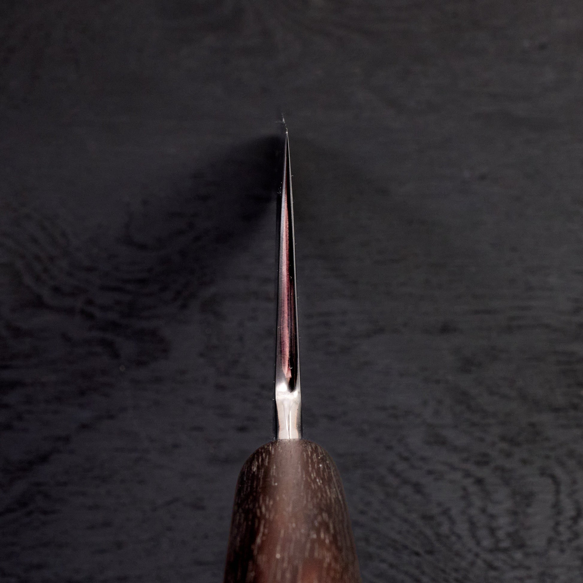 Gyuto 244mm Mizu-Honyaki Mirror – side profile