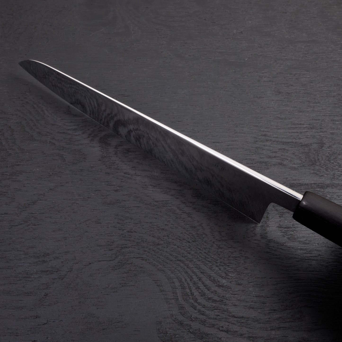 Gyuto 244mm Mizu-Honyaki Mirror – handle detail