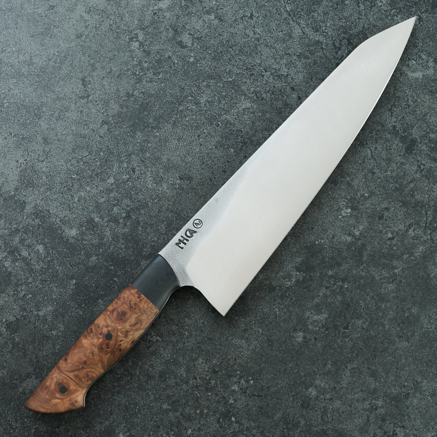 Gyuto 245mm Mono Apex Elm Burl & G10
