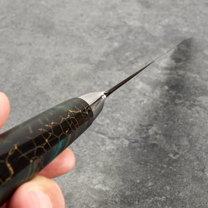 Gyuto 245mm Honyaki C105-W1 Integral – side profile