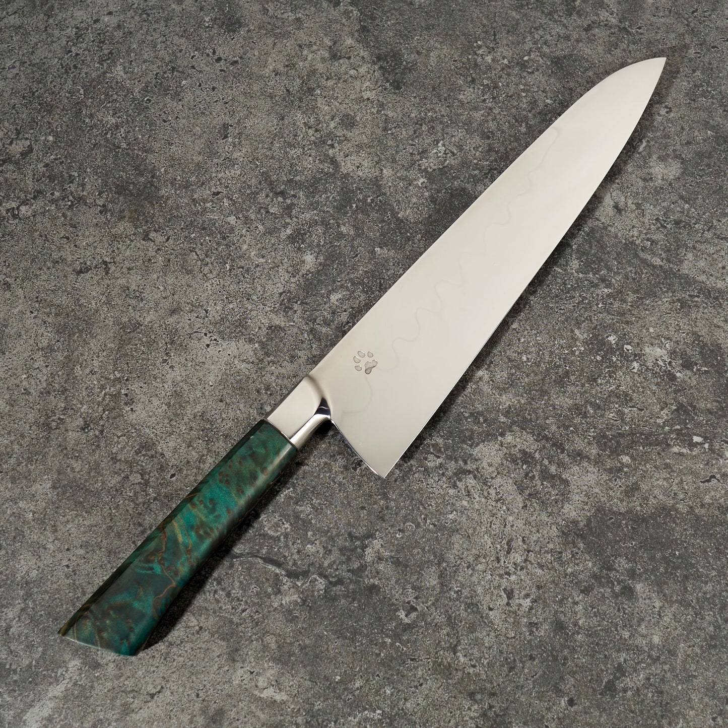 Gyuto 245mm Honyaki C105-W1 Integral – detail view