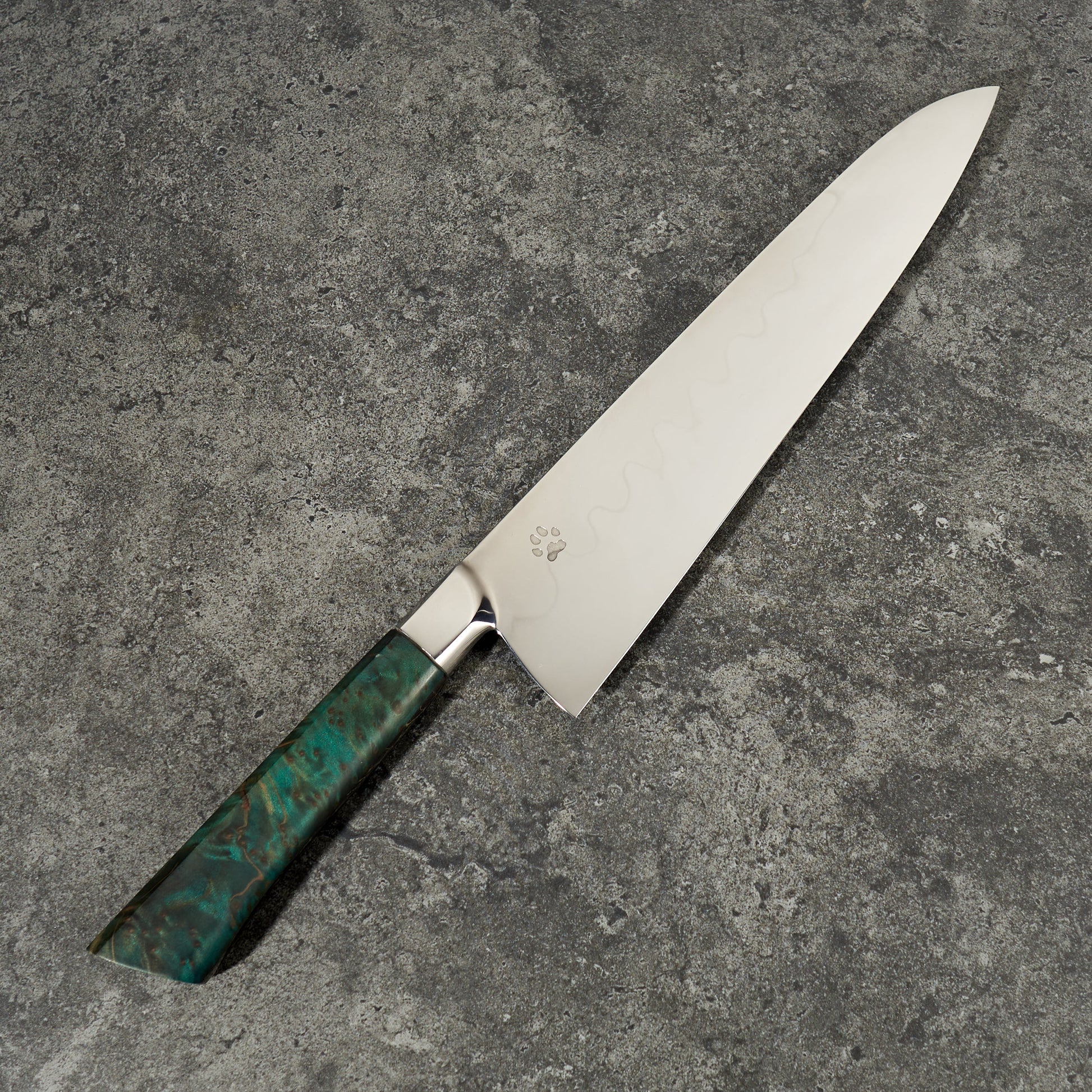Gyuto 245mm Honyaki C105-W1 Integral – detail view