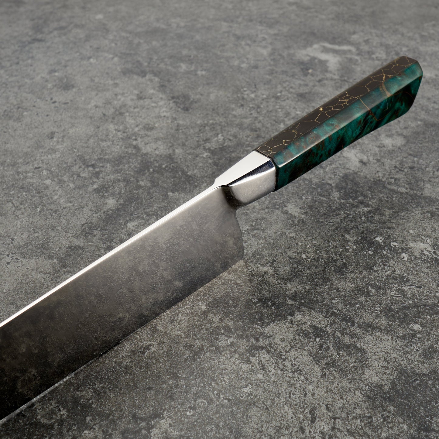 Gyuto 245mm Honyaki C105-W1 Integral – handle detail