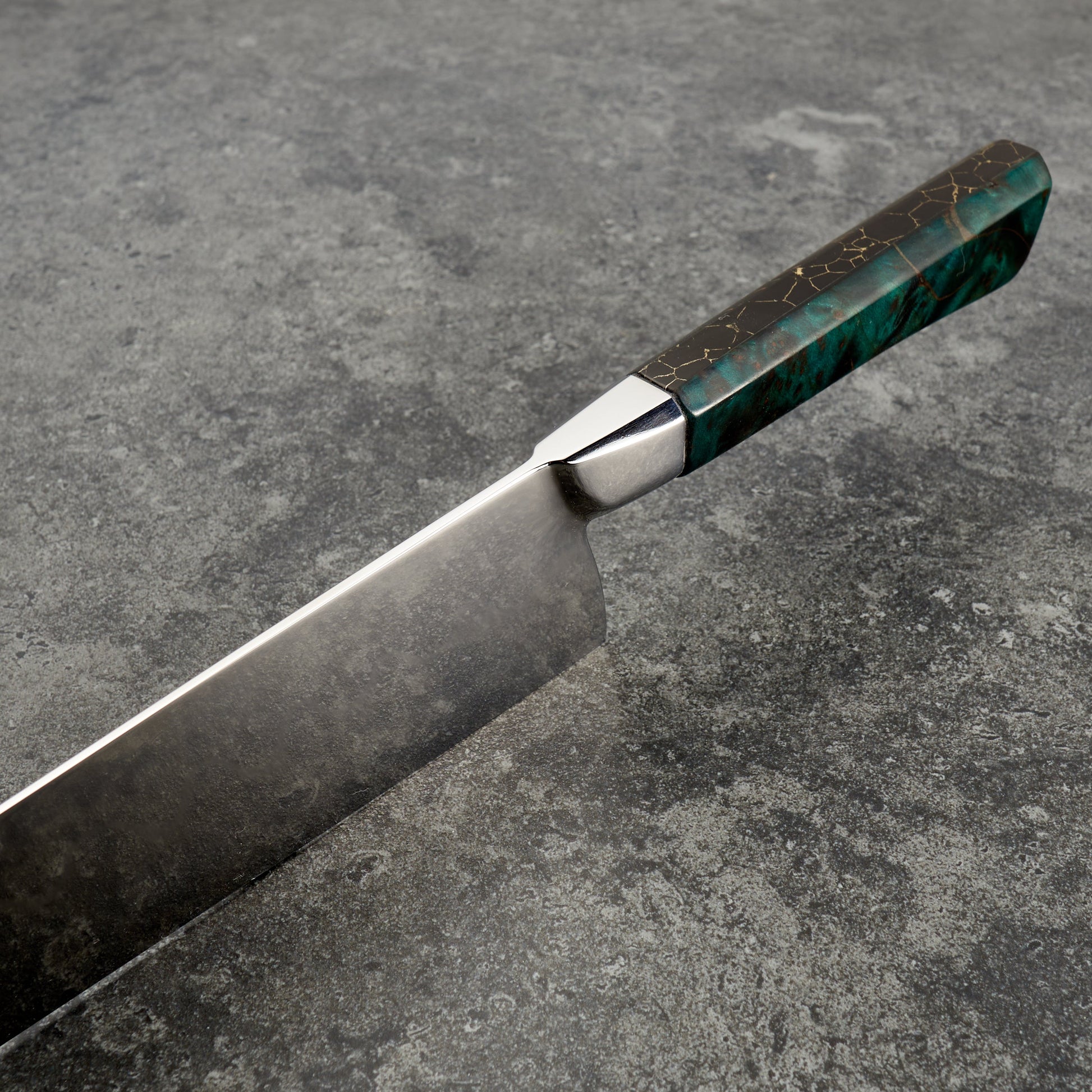 Gyuto 245mm Honyaki C105-W1 Integral – handle detail