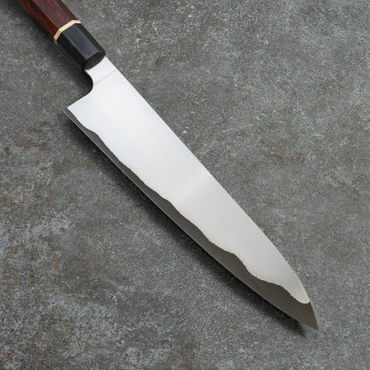 Gyuto 240mm Stainless Clad Apex Ultra Cocobolo & Horn – detail view
