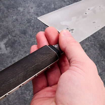 Gyuto 250mm 'Hviske' Honyaki Spicy White – view 7