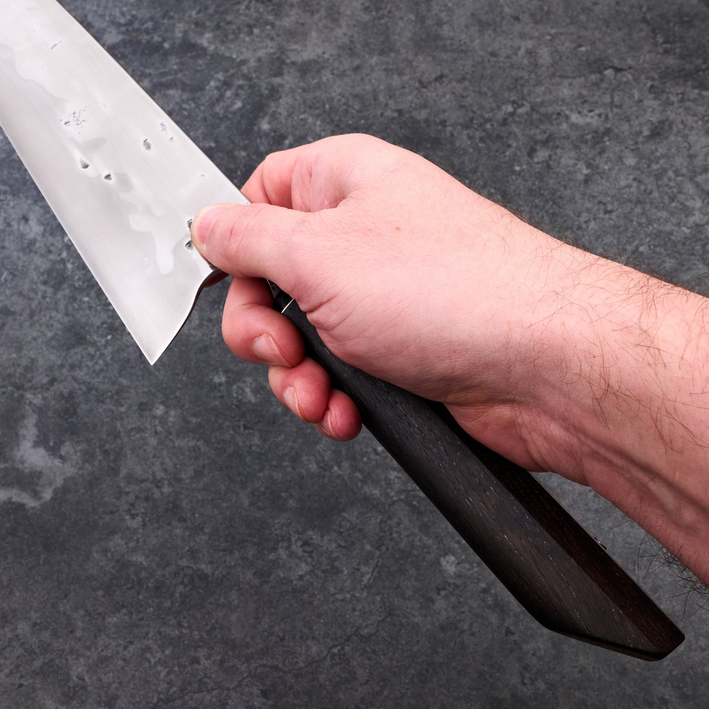 Gyuto 250mm 'Hviske' Honyaki Spicy White – view 8