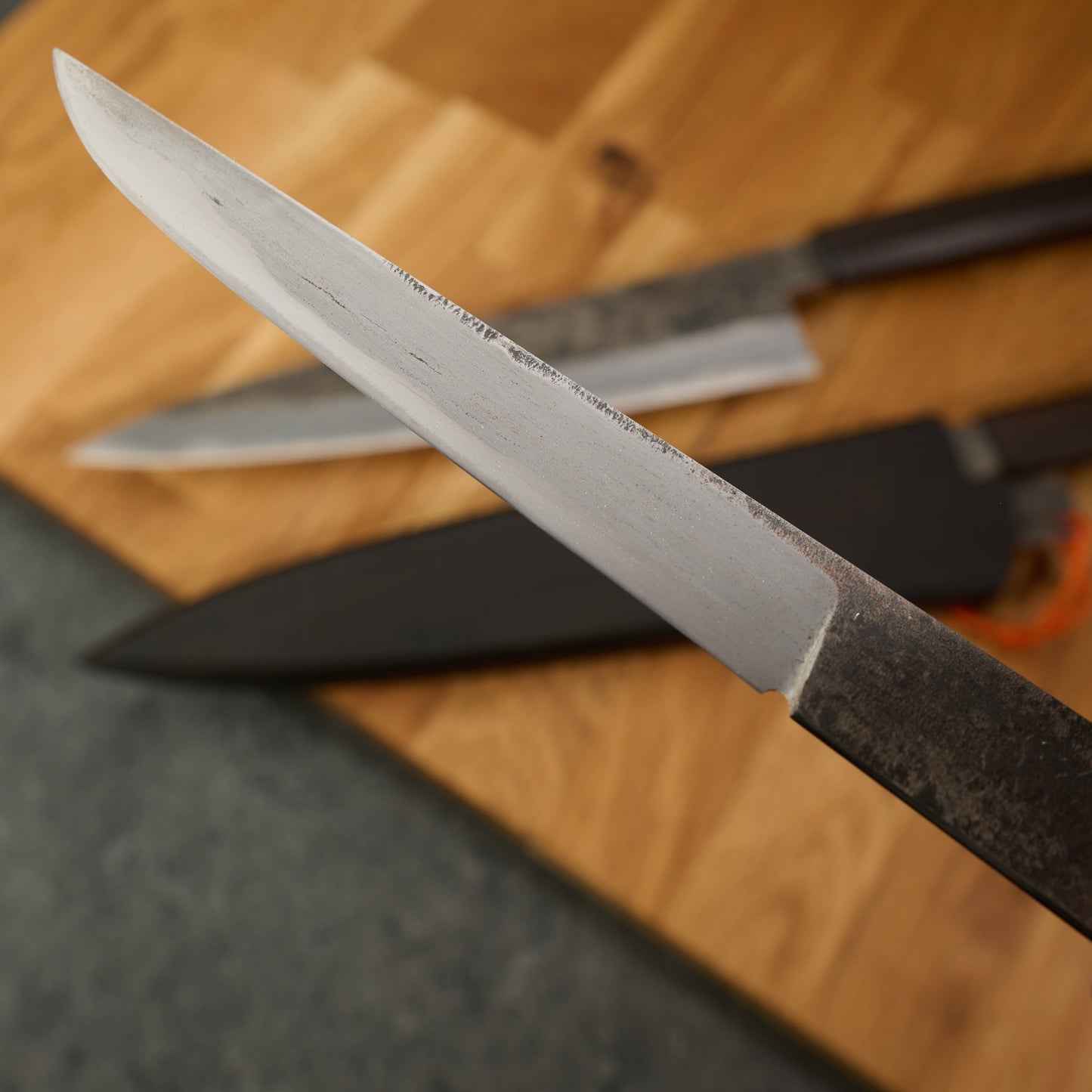 Gyuto 250mm Wrought Iron Clad Apex Ultra - Kogatana Saya – view 7