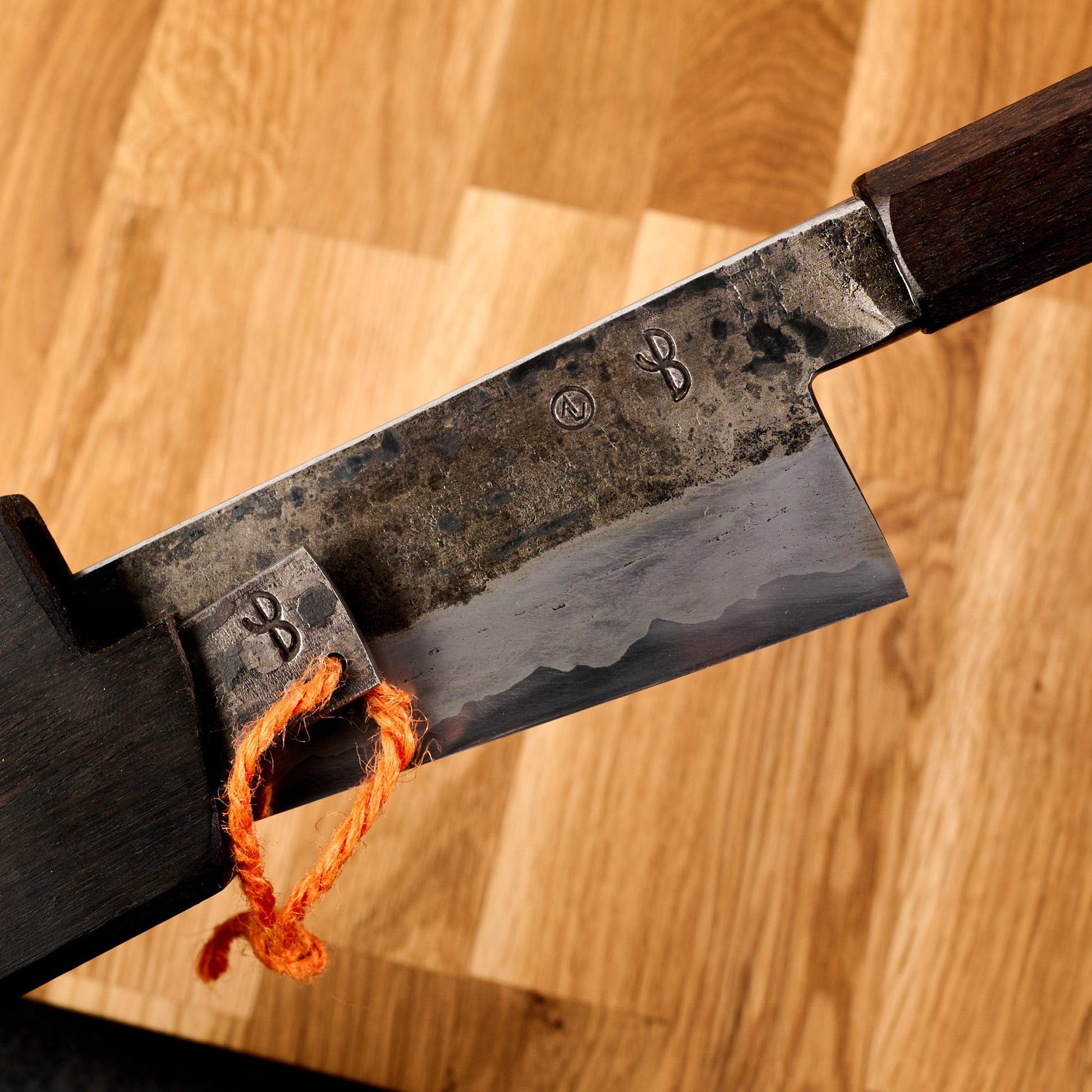 Gyuto 250mm Wrought Iron Clad Apex Ultra - Kogatana Saya – view 8