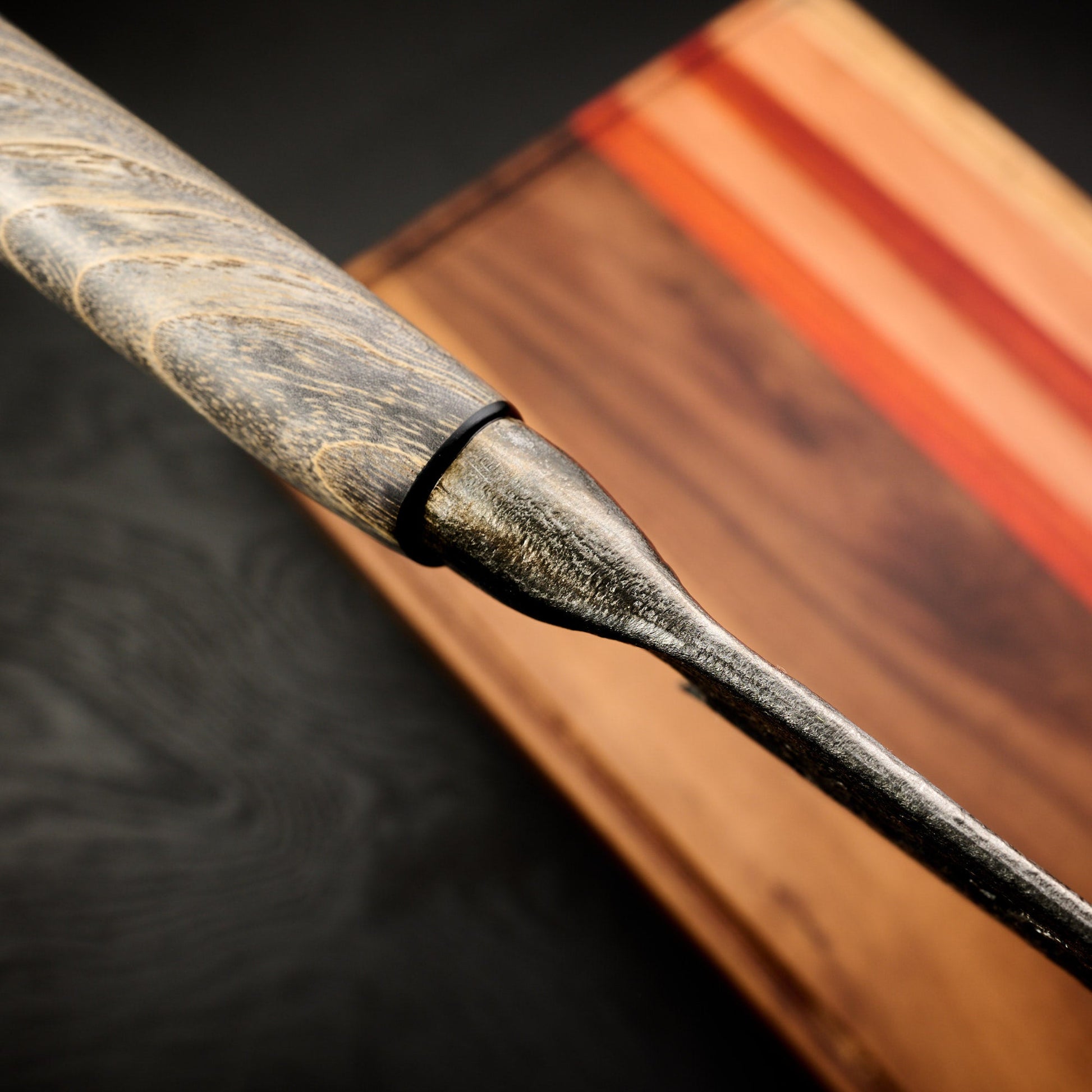 Gyuto 251mm Stainless GoMai Integral – blade close-up